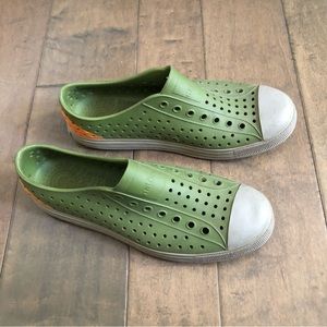 Native Shoes Jefferson Block Green/Orange